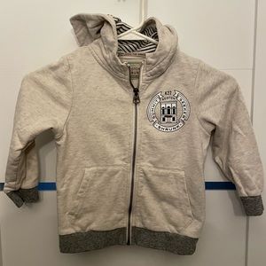 Scotch & Soda Scotch Shrunk Zippered Sweatshirt